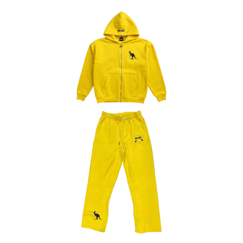 Men Major Yellow oversized Tracksuit