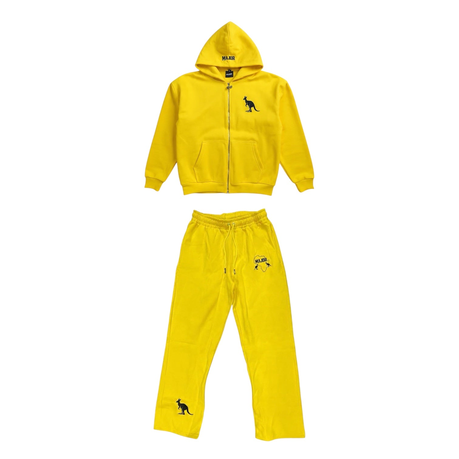 Men Major Yellow oversized Tracksuit