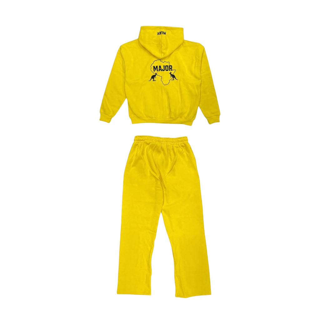 Men Major Yellow oversized Tracksuit