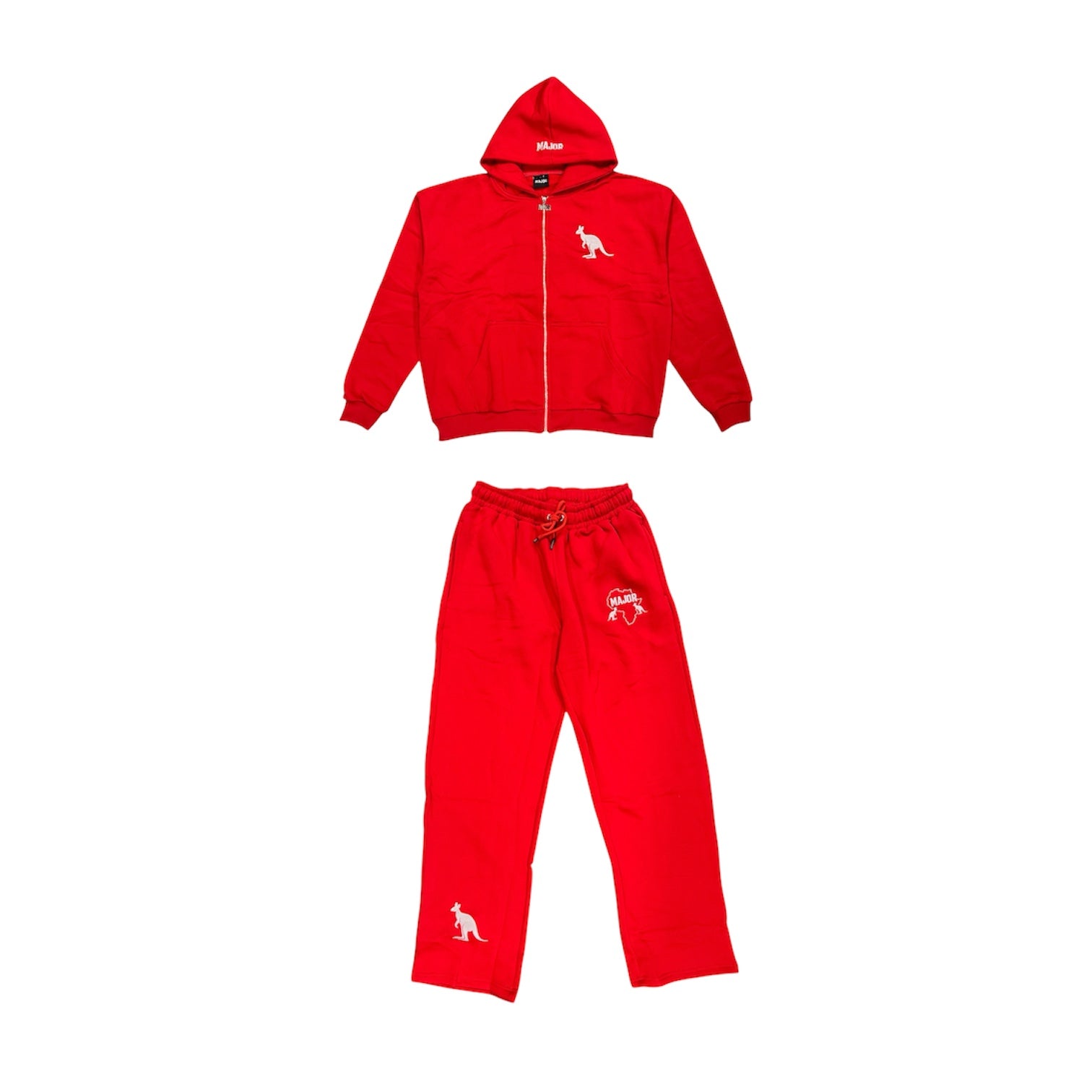 Men's: Major Red oversized Tracksuit