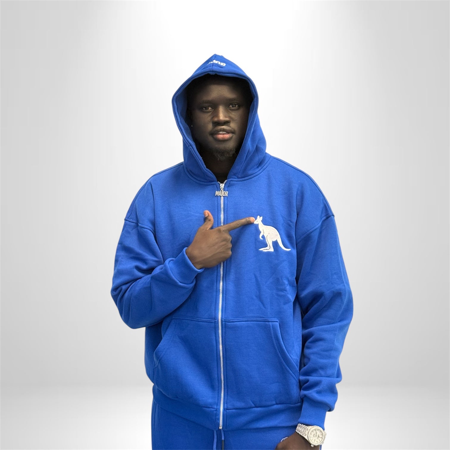 Men Major Blue oversized Tracksuits